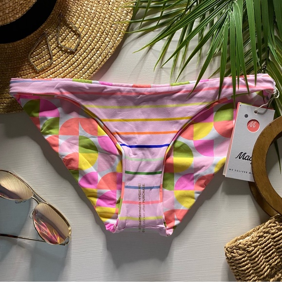 Maaji ☀️ Abstract Reversible Bikini Bottoms - Picture 6 of 9